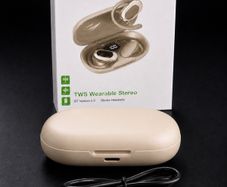 Open Ear Wireless Earbuds Bluetooth 5.3 Sport Headphones LED Display Ear Hook