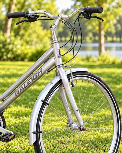 Raleigh Pioneer Tour Ladies Hybrid Bike  Size M 700C Wheels Shimano Gears
