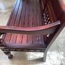Mahogany Hall Bench Seat Image 5