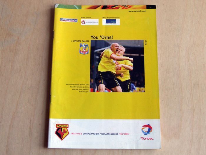 Watford Football Club programmes