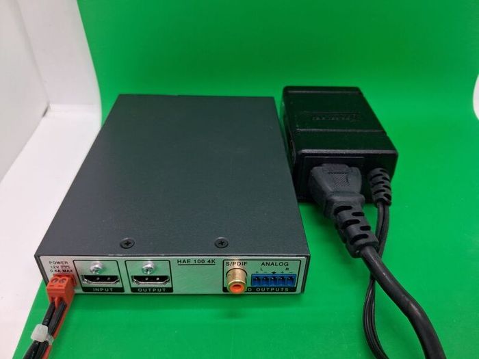 Postage - Extron HAE 100 4K PLUS Audio De-Embedder with Power Supply