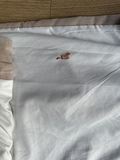Beige curtains