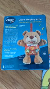 singing Alfie Bear