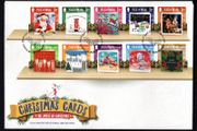2019 Isle of Man Christmas Cards; The Spirit of Christmas Commemorative Stamps First Day Cover (FDC)
