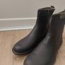 GANT RRP 190 Eur Size 9.5 UK Haynes Black Texas Leather Zip Up Ankle Boots real leather rubber sole new Image 8