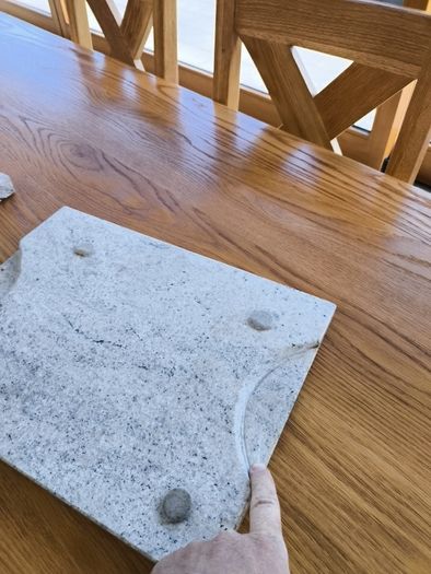 granite chopping boards, food display boards