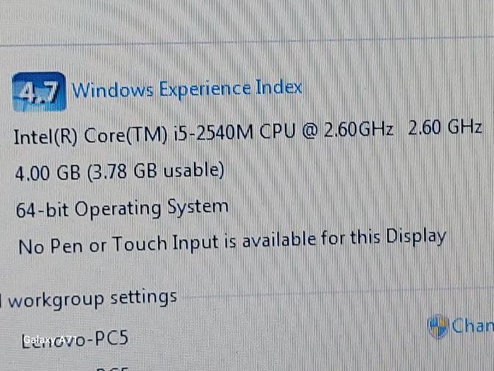 Lenovo Thinkpad, Model T420, Intel Core i5-2540M CPU, 2.6GHz, 4GB Ram, 160GB HDD, Windows 7 Professional,, Chrome, Office, Excel, Powerpoint, etc