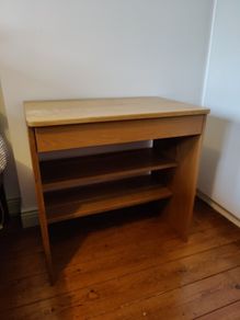 Solid Timber Study Desk, Small Desk or dressing table, solid oak desk