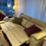 Leather reclinable couch Image 7