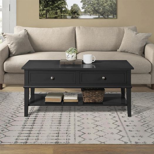 Dorel Franklin Coffee Table - Black - 7917872COMUK