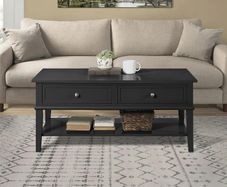 Dorel Franklin Coffee Table - Black - 7917872COMUK