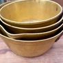 THREE Brass Saucepans Image 2