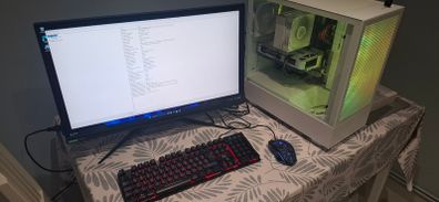 Complete High-End White PC Gaming i7 w/27inch QHD LED