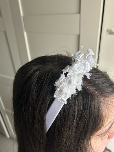 Communion/flower girl hairband