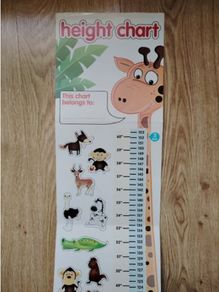 Baby growth Height Chart
