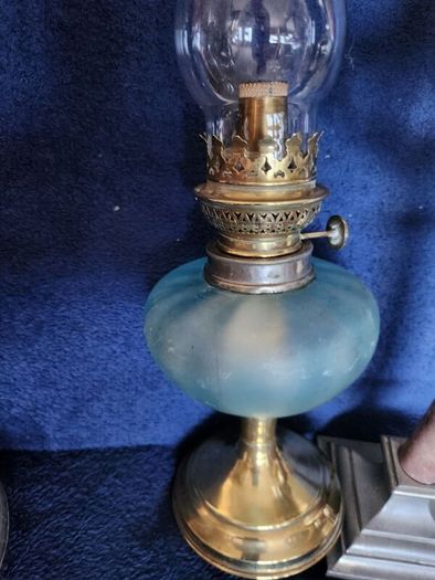 Vintage oil lamps