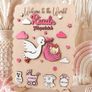Birth keepsake card for baby boy or girl Image 2