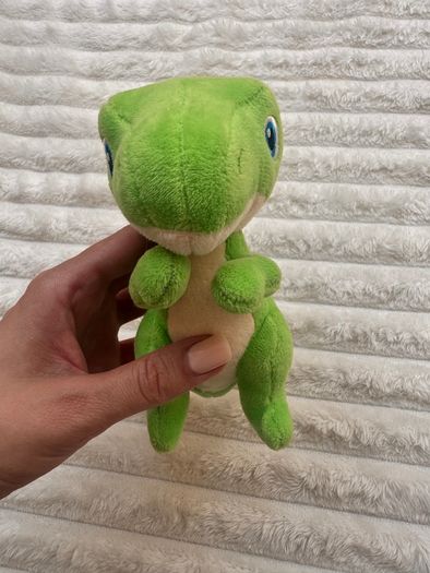 Dinky Dinos Green Dinosaur Plush Soft approx. 15 cm. Used Please see photos