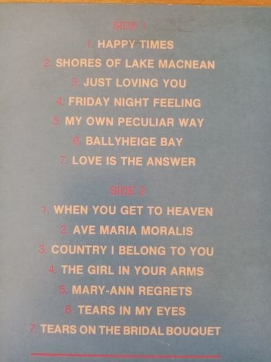 Michael O'Brien. Waiting For You. 1988 Irish Pressing. K-Tel Ireland. LP. Vinyl. Record. Album.