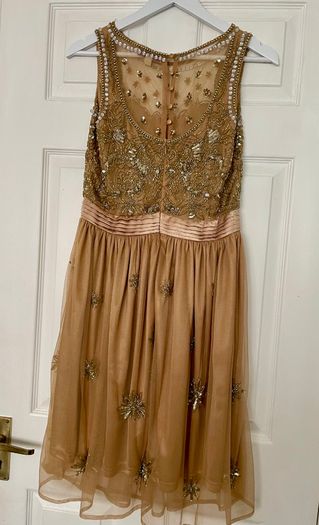 Frock and Frill - Beaded Dress - Size 10