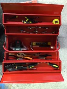 DIY Starter Set (Including Halfords folding tool box)
