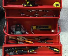 DIY Starter Set (Including Halfords folding tool box)