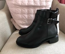 Brand New with Tags Black ankle boots 4 37