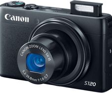 Canon PowerShot S120 Digital Camera w/ 12.1 MP 1/1.7 Inch Sensor & Wi-Fi Enabled Black/ Used