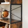 New 5 Tier Industrial Style Bookcase - FREE P&P Image 3