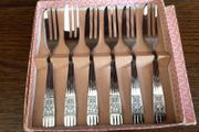 6 Vintage Pastry Forks