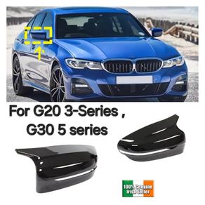 2pcs Side Wing Rearview Mirror Covers Fit For BMW 3 5 G20 G21 G30 G31