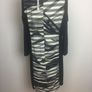 SAMARA Black and White jersey stretch pencil dress bnwts size 18 includes postage Image 3