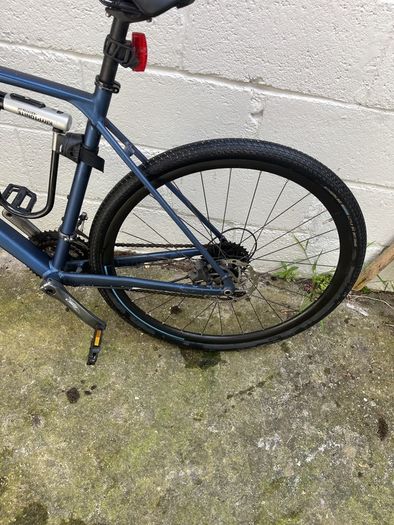 Cube Nulane Hybrid Bike (56cm) Includes Lock, Lights & Helmet
