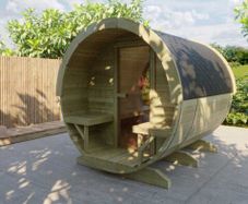 2.5m Barrel sauna