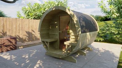 2.5m Barrel sauna