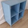 Blue storage unit - fits ikea or large baskets perfect Image 3