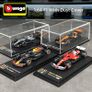 BURAGO 1:64 Formula 1 World Championship Acrylic Display Box with Base Alloy Model Car Ornament Image 8