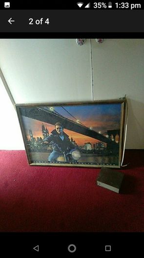 Vintage Light Up Picture