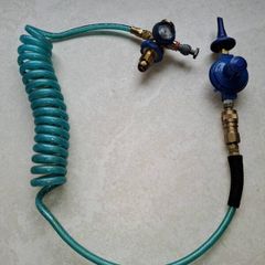 Balloon gas extension valve