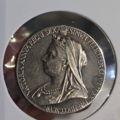 Silver Victorian medal