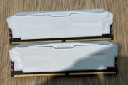 32gb (16gbx2) Ddr5 Ram Lexar Ares 6400mhz Cl32 White