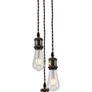 3 Way Ceiling Pendant Cluster Light Fitting Lights E27 Socket Hanging Light Industrial Ceiling Lights MULTIPLE COLOURS AVAILABLE (FREE POSTAGE) Image 2
