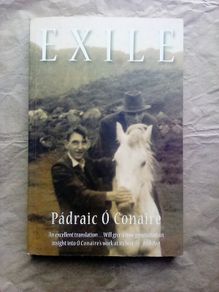 Book: Exile by Padraic O'Conaire (postage included)