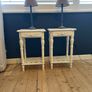 Bedside table locker unit in French ornate style x 2 Image 8