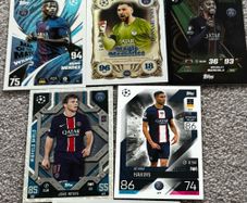 8 PSG match attack cards