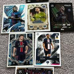 8 PSG match attack cards