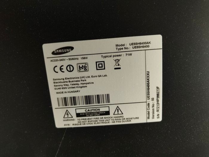 Samsung 55 inch