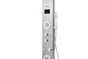 6 in 1 Shower Tower Panel Stainless Steel LED Display Wall Mounted Shower Panel System Panel Rainfall Massage Jets Waterfall Bathroom Shower Tower (FREE POSTAGE)