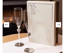 champagne flutes