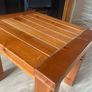 wooden side table Image 2